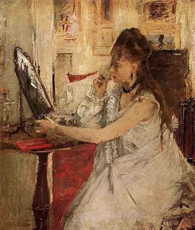 Young Woman Powdering her Face Berthe Morisot